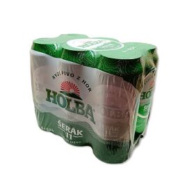 HOLBA Šerák pack 6 x 500 ml (plech) 